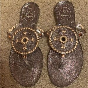 Jack Rogers jelly sandals